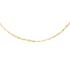 Lant argint placat cu aur galben 55 cm x 1,2 mm DiAmanti GDSL27G-55cm-DIA (Argint 925‰ 1,6 g.)	